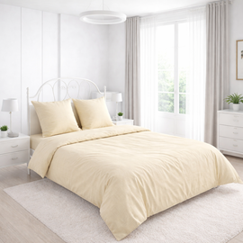 КПБ поплин однотонный Оливковая коллекция Реноме 