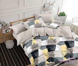 КПБ  поплин Оливковая коллекция Реноме<УУ 2432> 