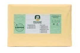 Наволочка 50*70 упак 2шт поплин однотонный Реноме<50*70, сливочный> (арт.02/103)